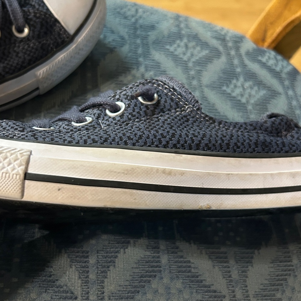 Converse Women’s Dark Gray Sneakers, slip-ons - Picture 7 of 9